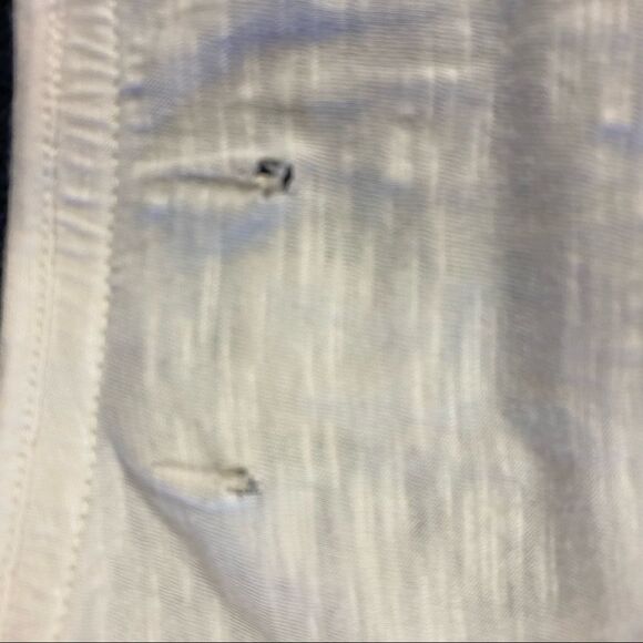 LUCKY BRAND LIVE IN LOVE LONG SLEEVE BLOUSE SIZE M Medium  CREAM - Picture 6 of 6